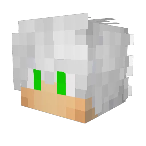 MrMatanb Minecraft avatar head, 3D render