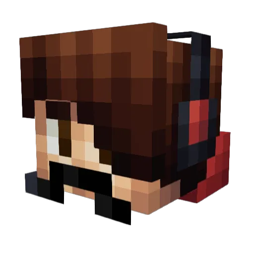 MrMatthewGaming Minecraft avatar head, 3D render
