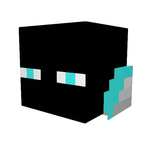 MrMcMan3965 Minecraft avatar head, 3D render
