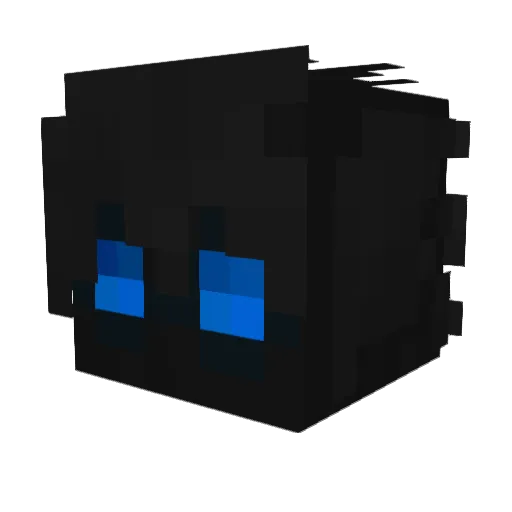 MrMechant_PvP Minecraft avatar head, 3D render