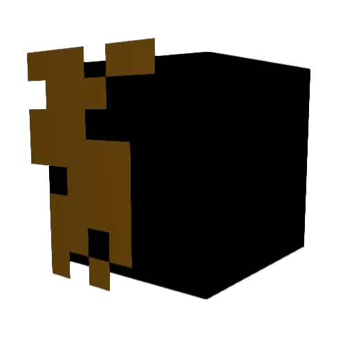 MrMeechKamel Minecraft avatar head, 3D render