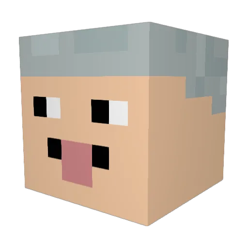 MrMexy Minecraft avatar head, 3D render