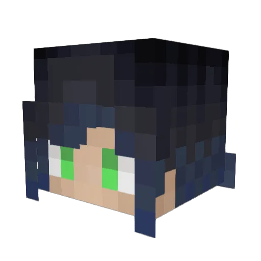 MrMikeyG09 Minecraft avatar head, 3D render