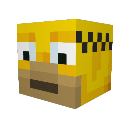MrMilkPvP Minecraft avatar head, 3D render