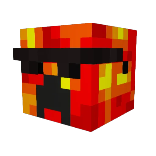 MrMine81 Minecraft avatar head, 3D render