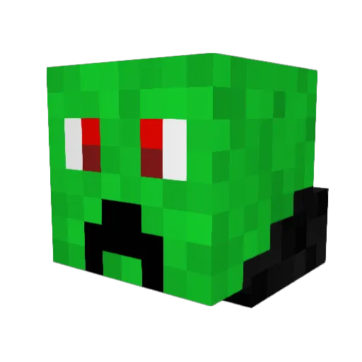 MrMinenarbeiter Minecraft avatar head, 3D render