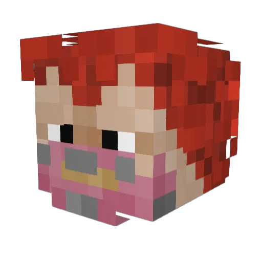 MrMisturrrr Minecraft avatar head, 3D render