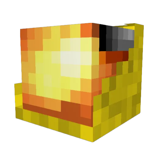 MrMitchell02 Minecraft avatar head, 3D render