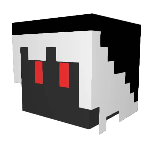 MrMokeyy Minecraft avatar head, 3D render