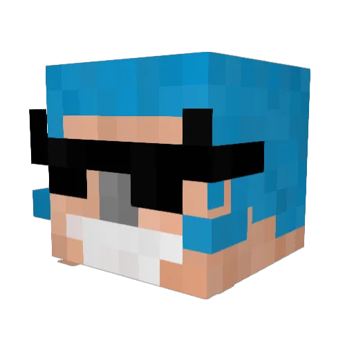 MrMonkey4life Minecraft avatar head, 3D render