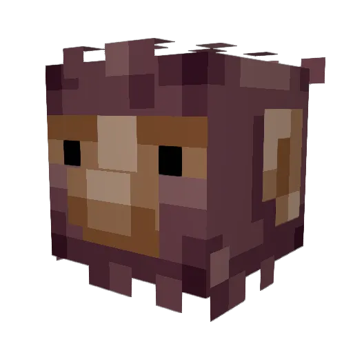 MrMonkeyMan12355 Minecraft avatar head, 3D render