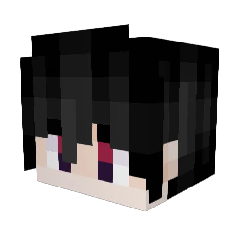 MrMonko9 Minecraft avatar head, 3D render