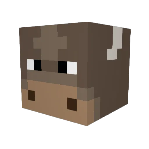 MrMoose62 Minecraft avatar head, 3D render