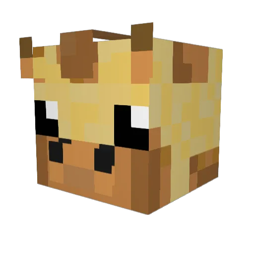 MrMumbles_ Minecraft avatar head, 3D render
