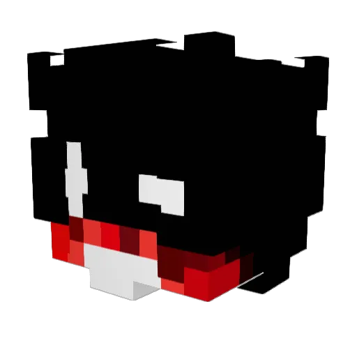 MrMunchingsMan Minecraft avatar head, 3D render