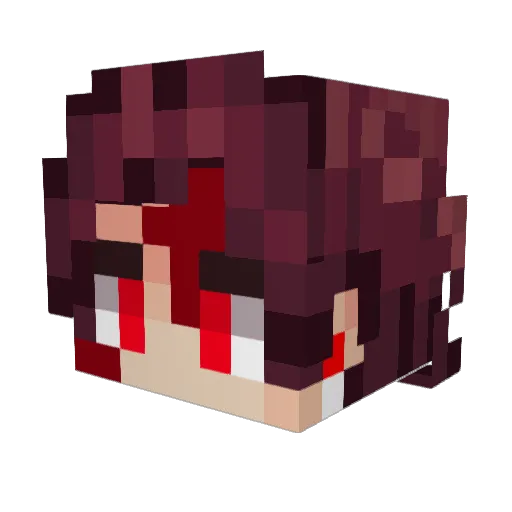MrMurbik Minecraft avatar head, 3D render