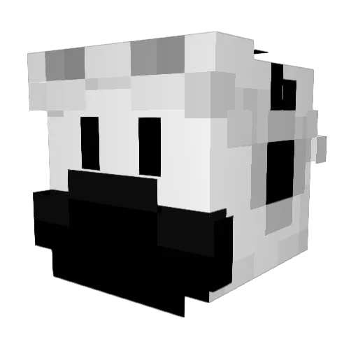 MrMurillo Minecraft avatar head, 3D render