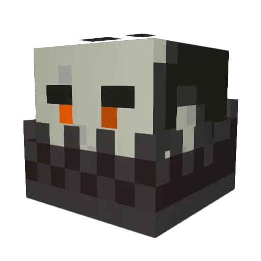 MrMuslim Minecraft avatar head, 3D render