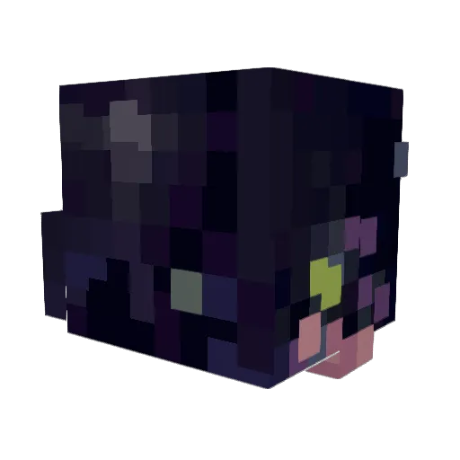 MrNep Minecraft avatar head, 3D render
