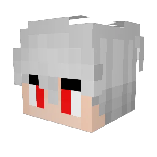 MrNerack Minecraft avatar head, 3D render