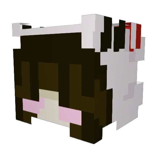 MrNikq Minecraft avatar head, 3D render