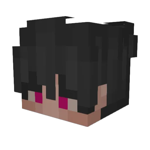 MrNtses Minecraft avatar head, 3D render