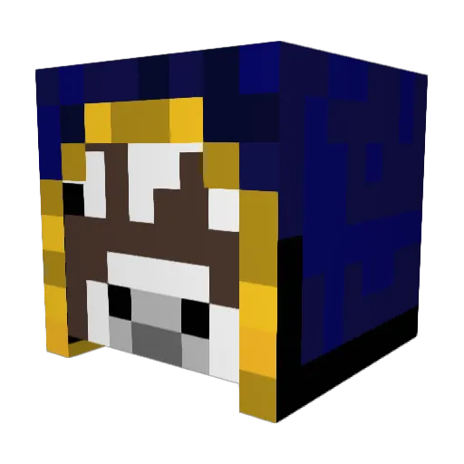 MrOneil Minecraft avatar head, 3D render