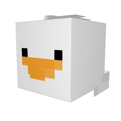 MrOracleXD Minecraft avatar head, 3D render