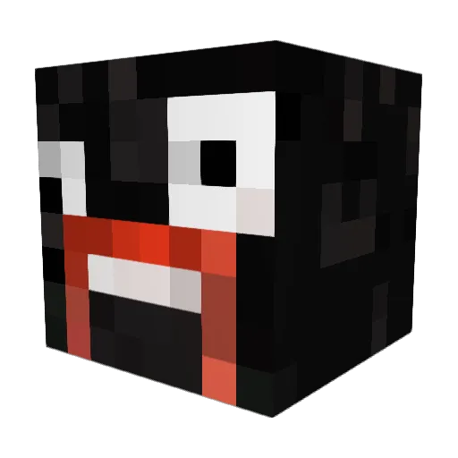 MrOuto Minecraft avatar head, 3D render