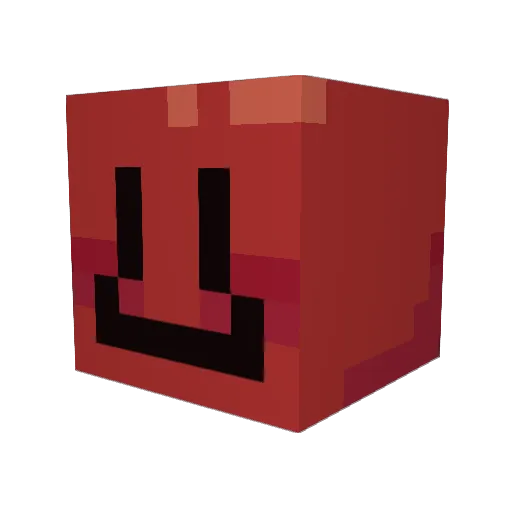 MrPagei Minecraft avatar head, 3D render
