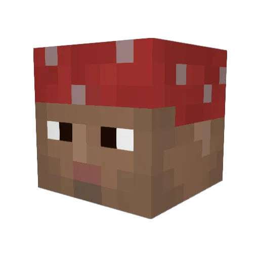 MrPancakeAT Minecraft avatar head, 3D render