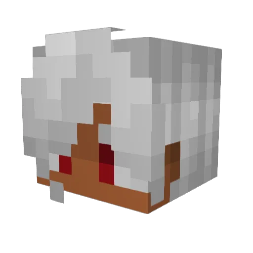 MrPandaPro Minecraft avatar head, 3D render