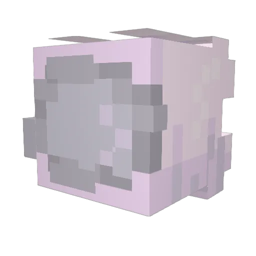 MrPat123 Minecraft avatar head, 3D render