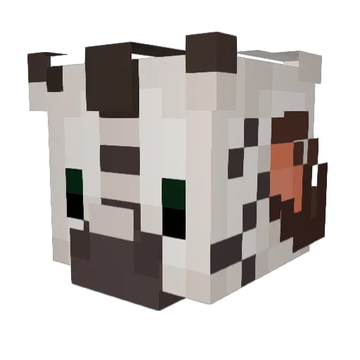 MrPearGuy Minecraft avatar head, 3D render