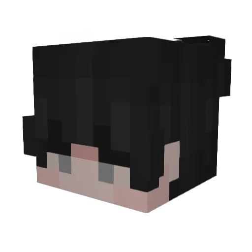 MrPechioh Minecraft avatar head, 3D render