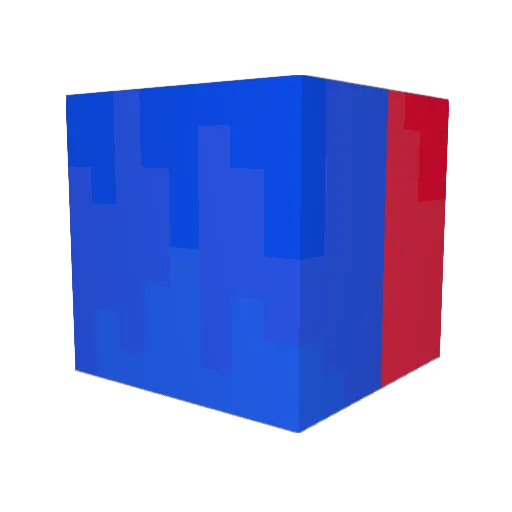 MrPeppaPig Minecraft avatar head, 3D render