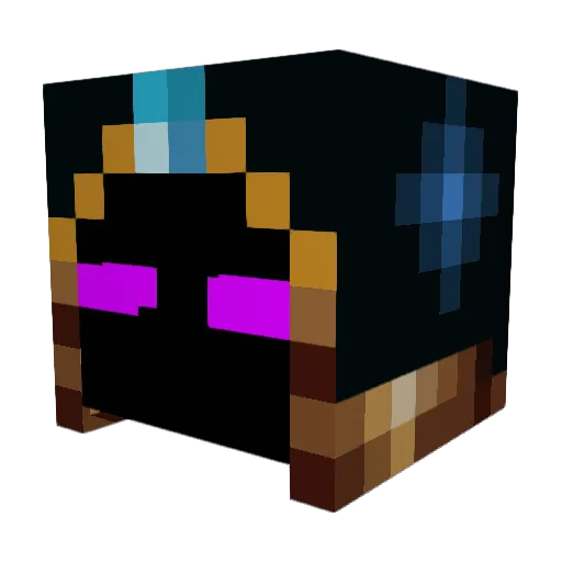 MrPhilgame Minecraft avatar head, 3D render