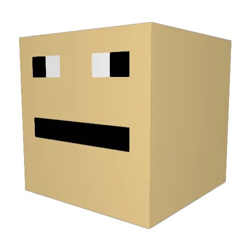 MrPhill_ Minecraft avatar head, 3D render