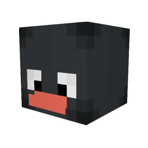 MrPigeon17 Minecraft avatar head, 3D render