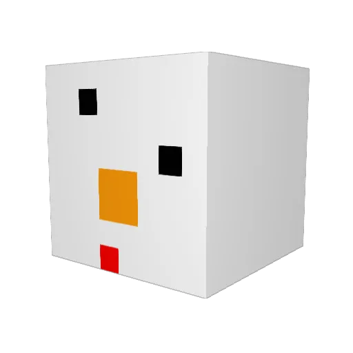 MrPingolas Minecraft avatar head, 3D render