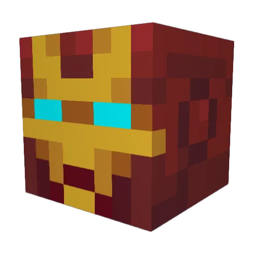 MrPiotras Minecraft avatar head, 3D render