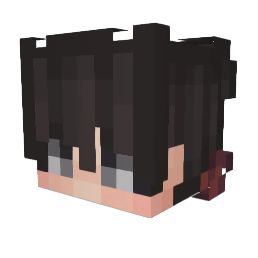 MrPiter321 Minecraft avatar head, 3D render