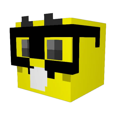 MrPorkchops55 Minecraft avatar head, 3D render