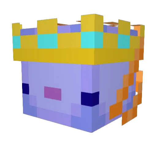 MrPotato5845 Minecraft avatar head, 3D render