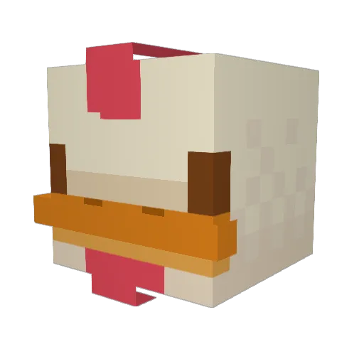 MrPoyito Minecraft avatar head, 3D render