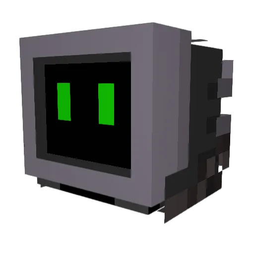 MrPrimePotato Minecraft avatar head, 3D render