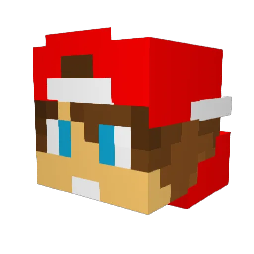 MrProDyGe Minecraft avatar head, 3D render