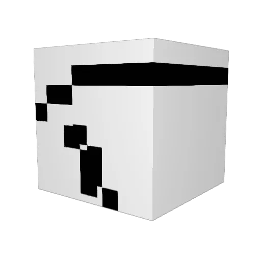 MrPuppyDogs26 Minecraft avatar head, 3D render