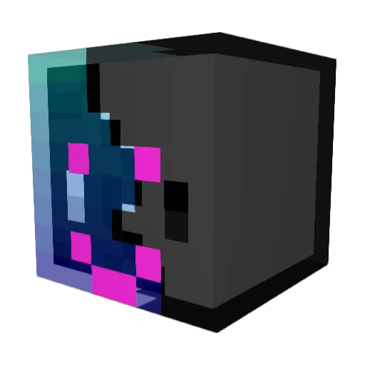MrPyroBarbare Minecraft avatar head, 3D render