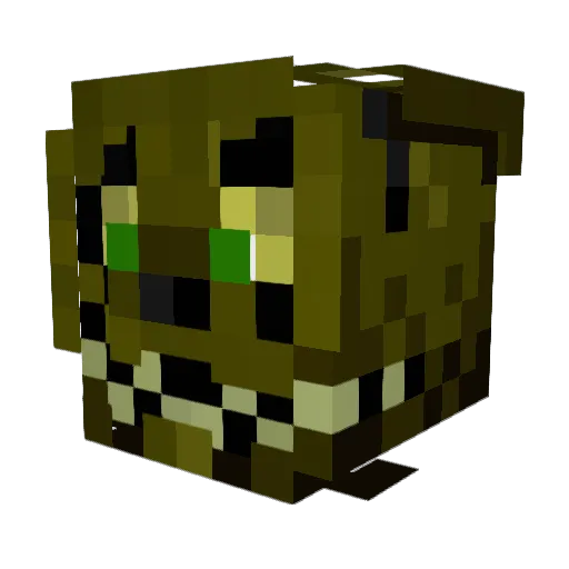 MrRain_Cloud Minecraft avatar head, 3D render